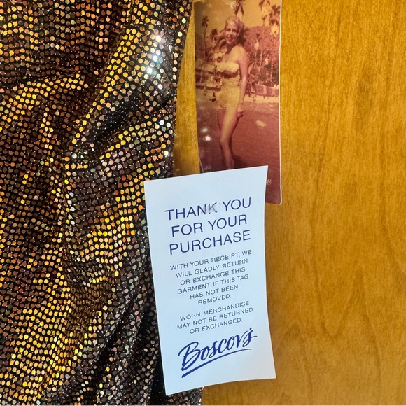 Emerald Sundae Gold / Multicolor Sequin Mini Dress NYE - Picture 3 of 7